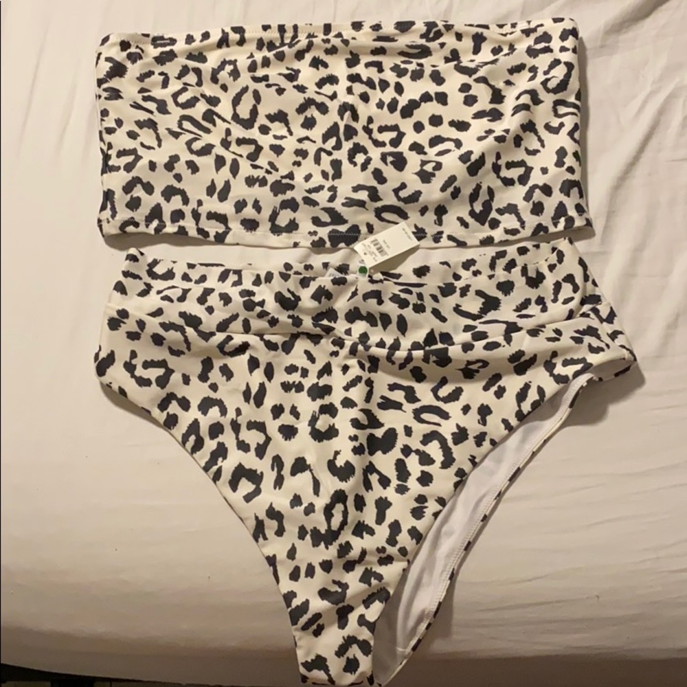 Two piece Aerie Leopard bikini XXL